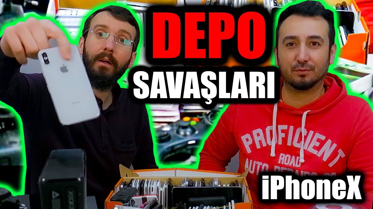iPHONE X BİLE ÇIKTI ! Hurda Avcıları Depo Savaşları (Bit Pazarı iPhone ve ne ararsan var)