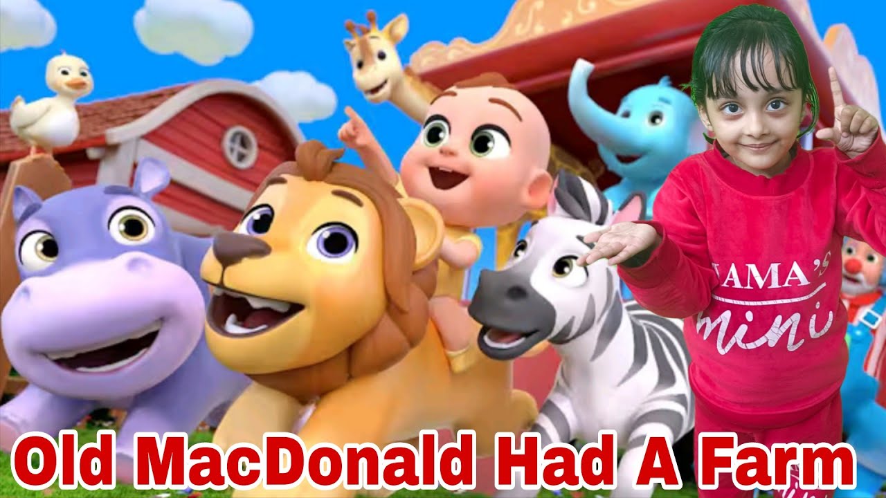 Old MacDonald Had A Farm E-I-E-I-O | Nursery Rhymes & Kids Songs - Baby Songs TV 