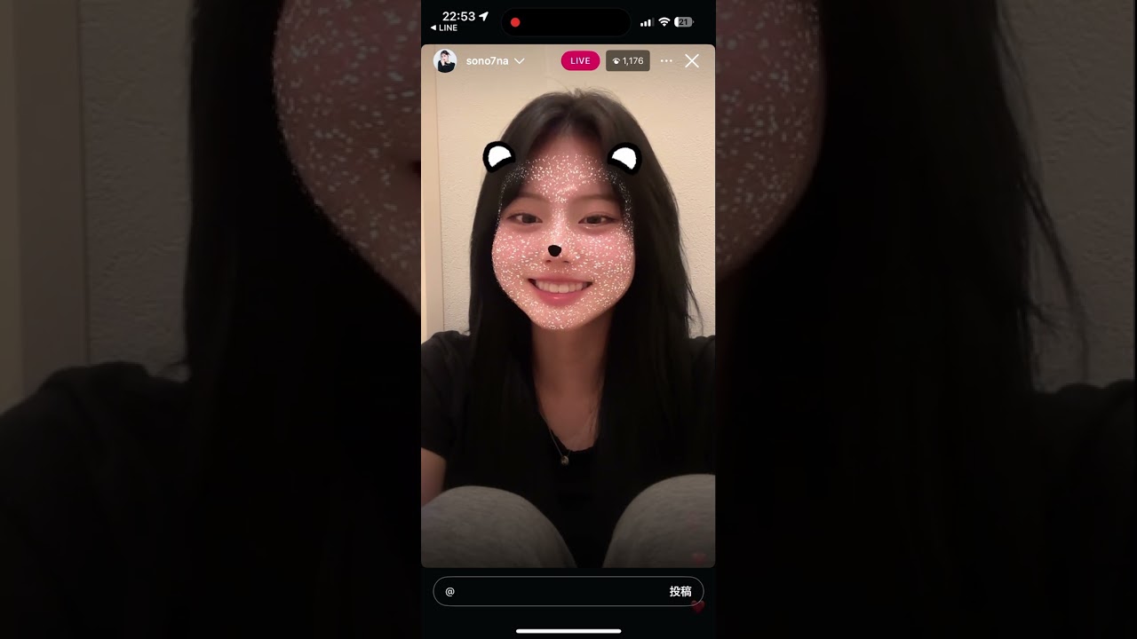 【女神降臨‼️】平松想乃　インスタライブ