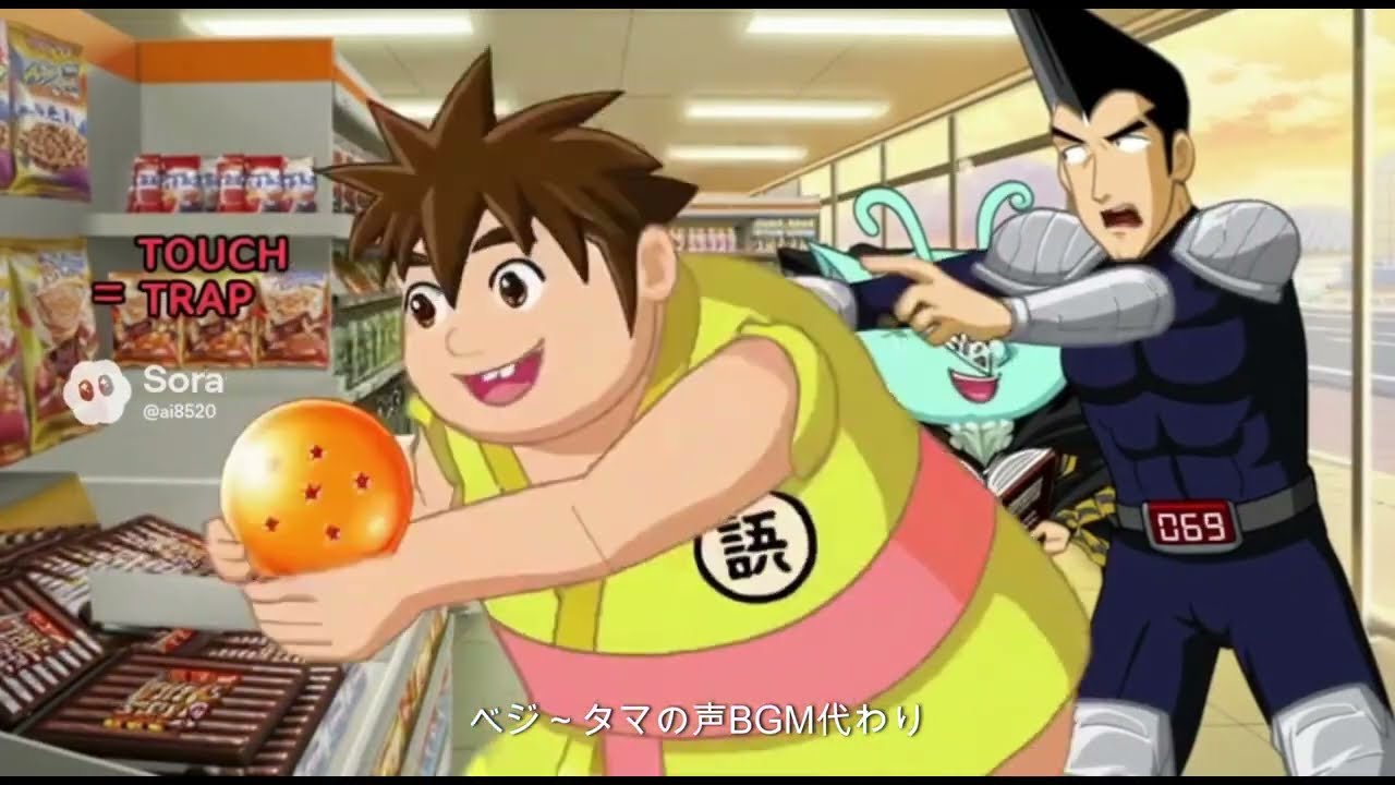 AIアニメ OP ドランゴンボールZ『ゼッタイ拾うなその玉』