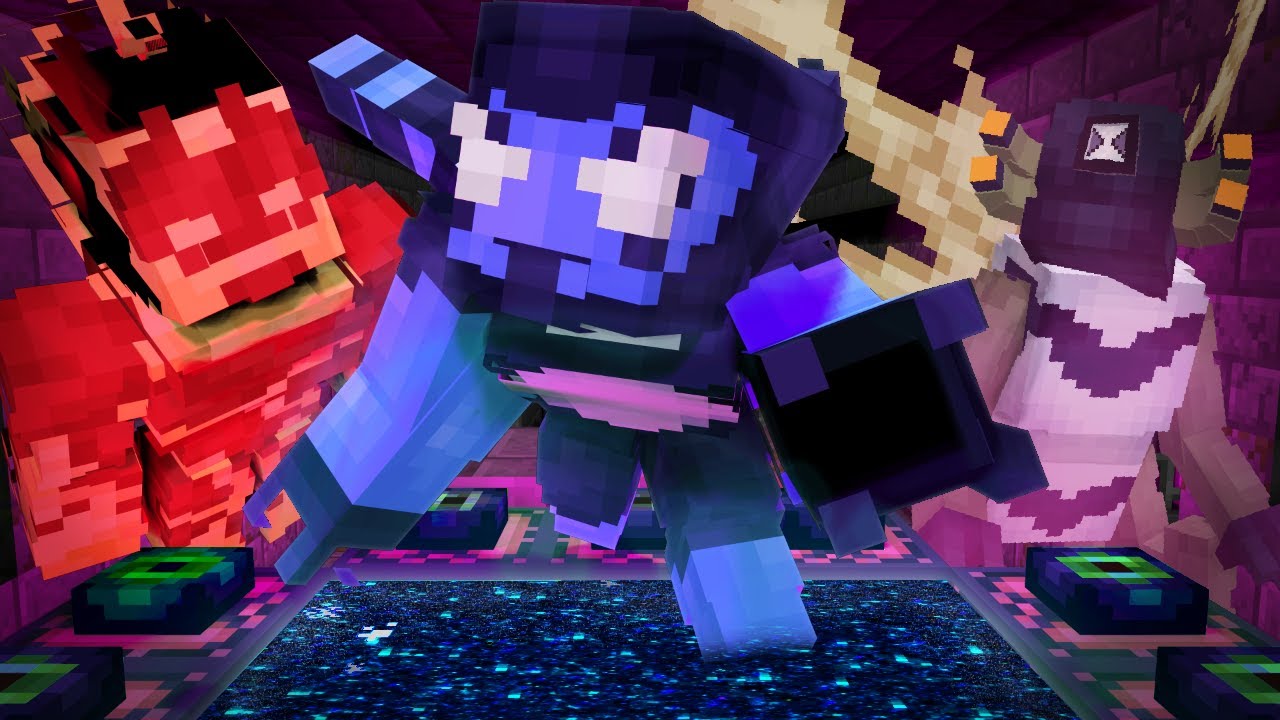 Minecraft Speedrun Race, But we All have an Omnitrix