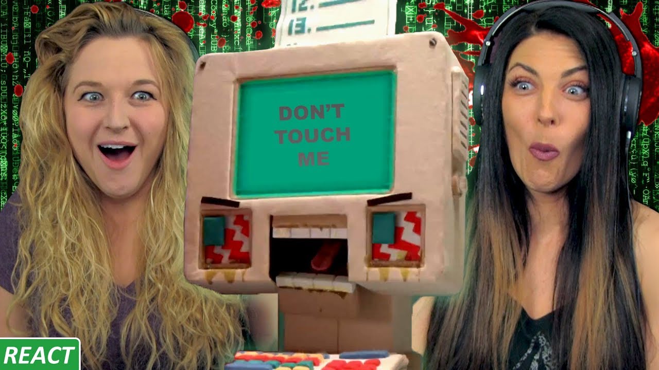 AI WILL KILL US ALL | Girls React | Don't Hug Me I'm Scared 4