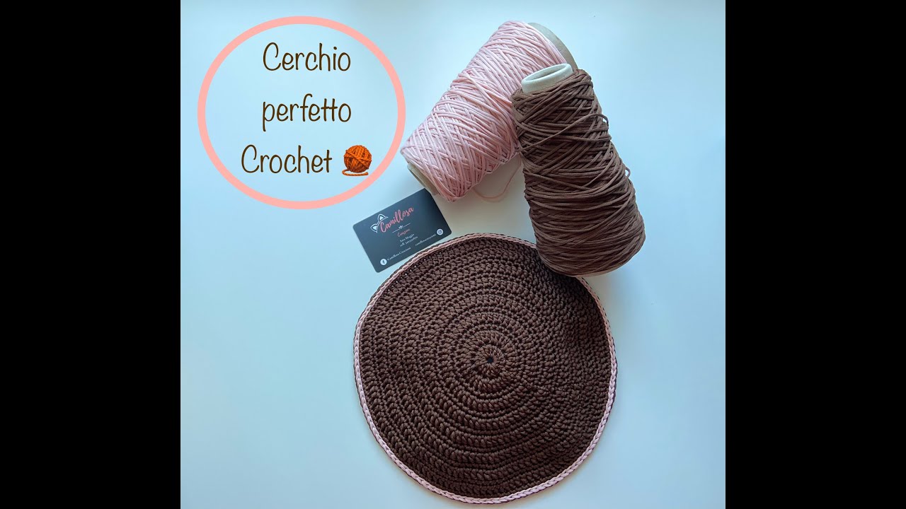 Cerchio perfetto uncinetto