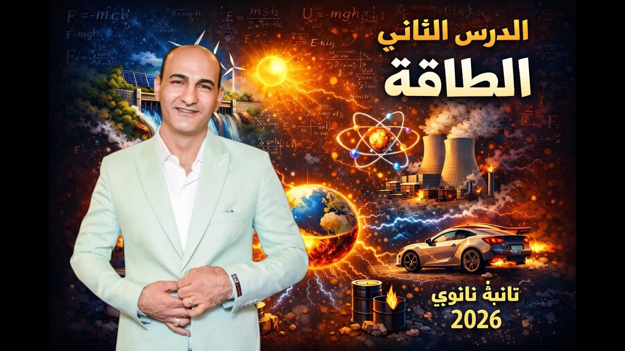 فيزياء 2 ثانوي | 2026 | طاقة الحركه وطاقة الوضع