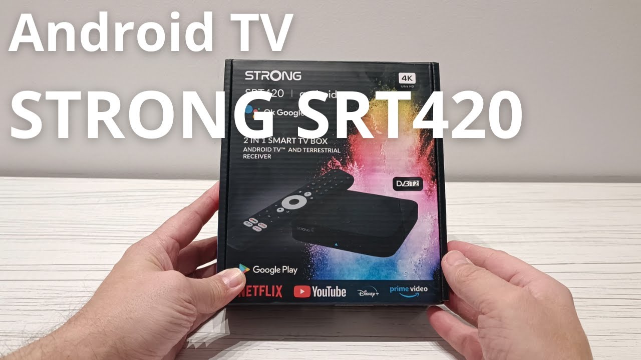 STRONG SRT420 -  recenzja dekodera DVB-T2  z Androidem i 4K