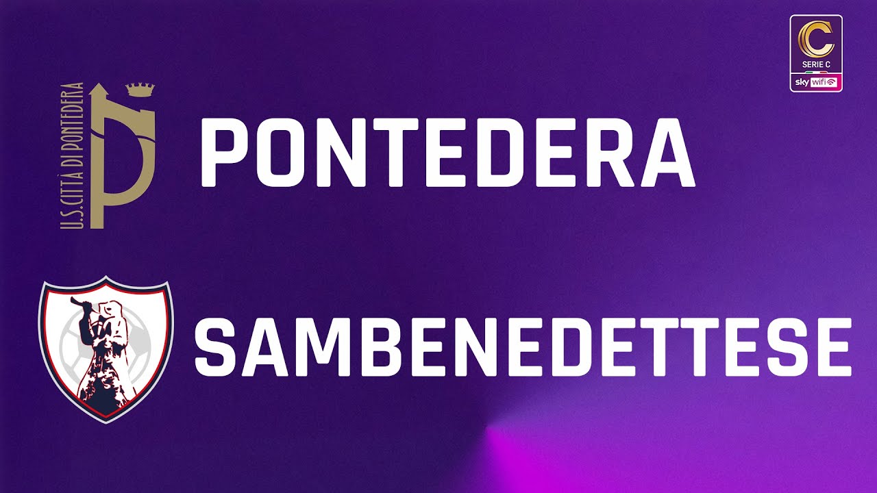Pontedera - Sambenedettese 1-1 | Gli Highlights