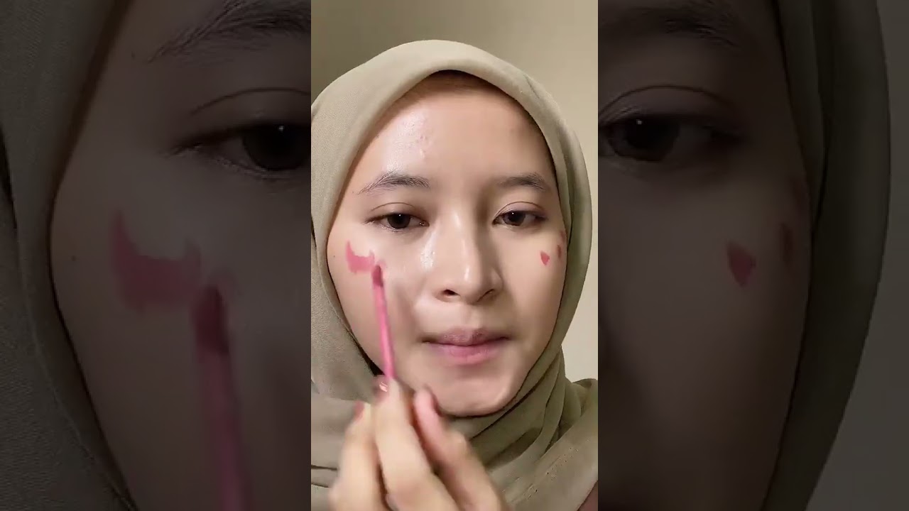Tutorial makeup untuk hari raya idul Fitri ✨ #shorts #shortsvideo #shortsfeed #viral #trending
