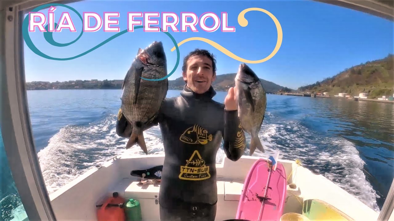 Pesca Submarina en la Ría de Ferrol (Rías Altas)