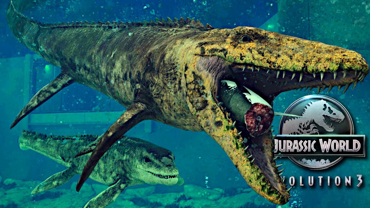 Jurassic World Evolution 3 #17   Der MOSASAURUS & das MOSA BABY STEIGERN unseren PARK