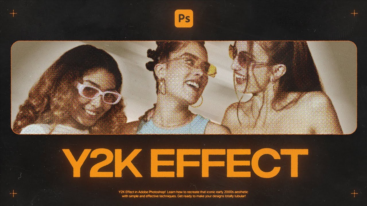 Make This Y2K Halftone Effect in Photoshop in Just 3 Minutes