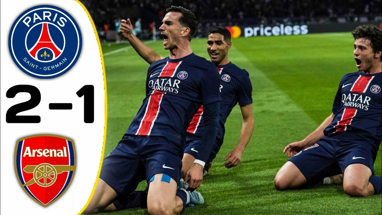 PSG vs Arsenal (2-1) &bull; All Goals & Highlights &bull; UCL 2025 HD
