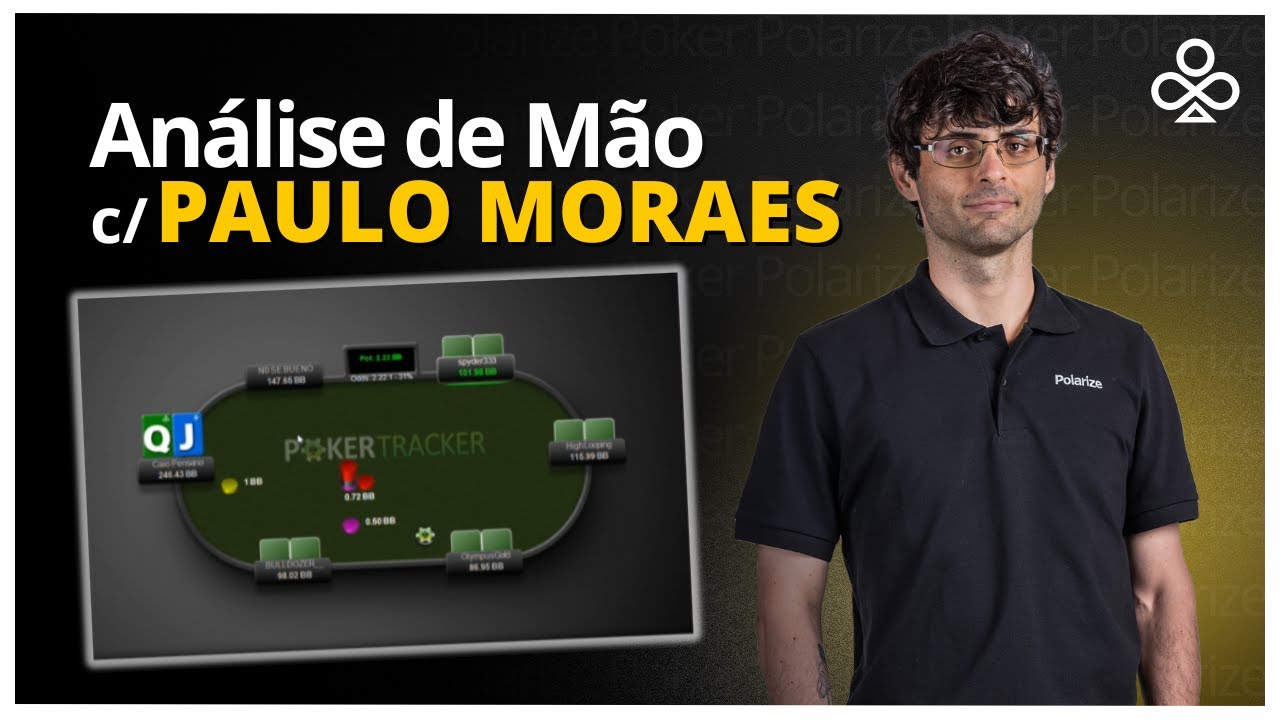 A coisa mais importante que existe no Poker! Análise de uma mão com Paulo Moraes!