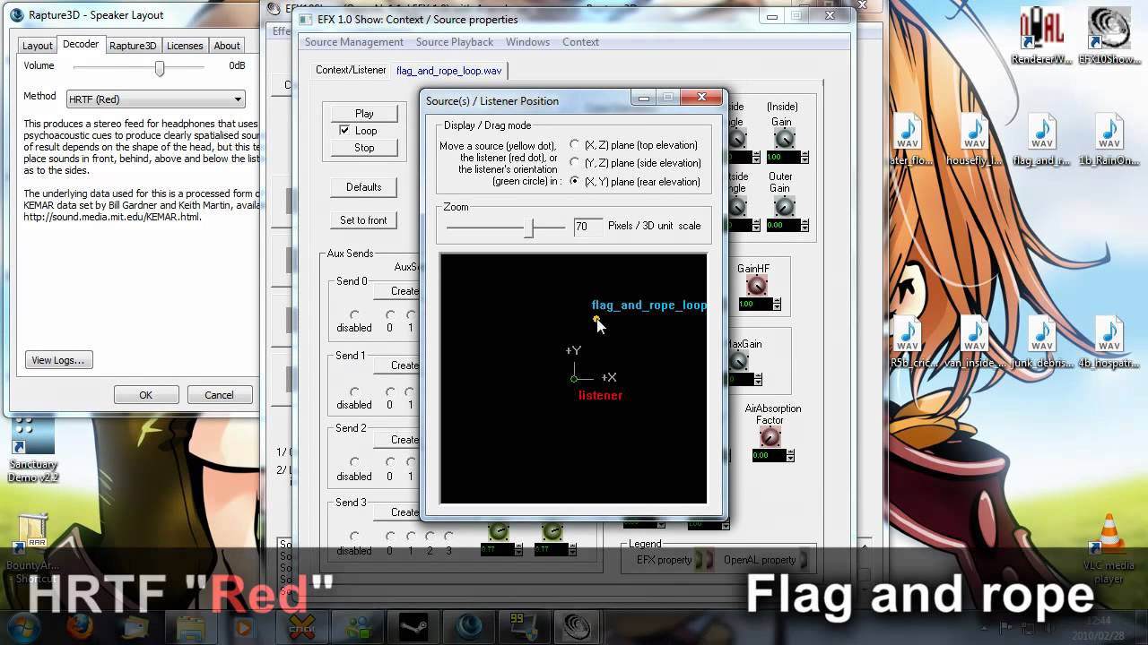 Rapture3D Audio Demonstration