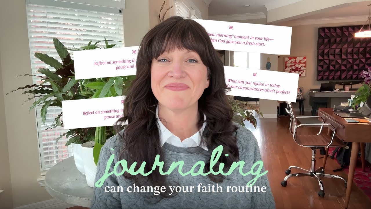 How Journaling Can Change Your Faith Routine | New Every Morning Journal