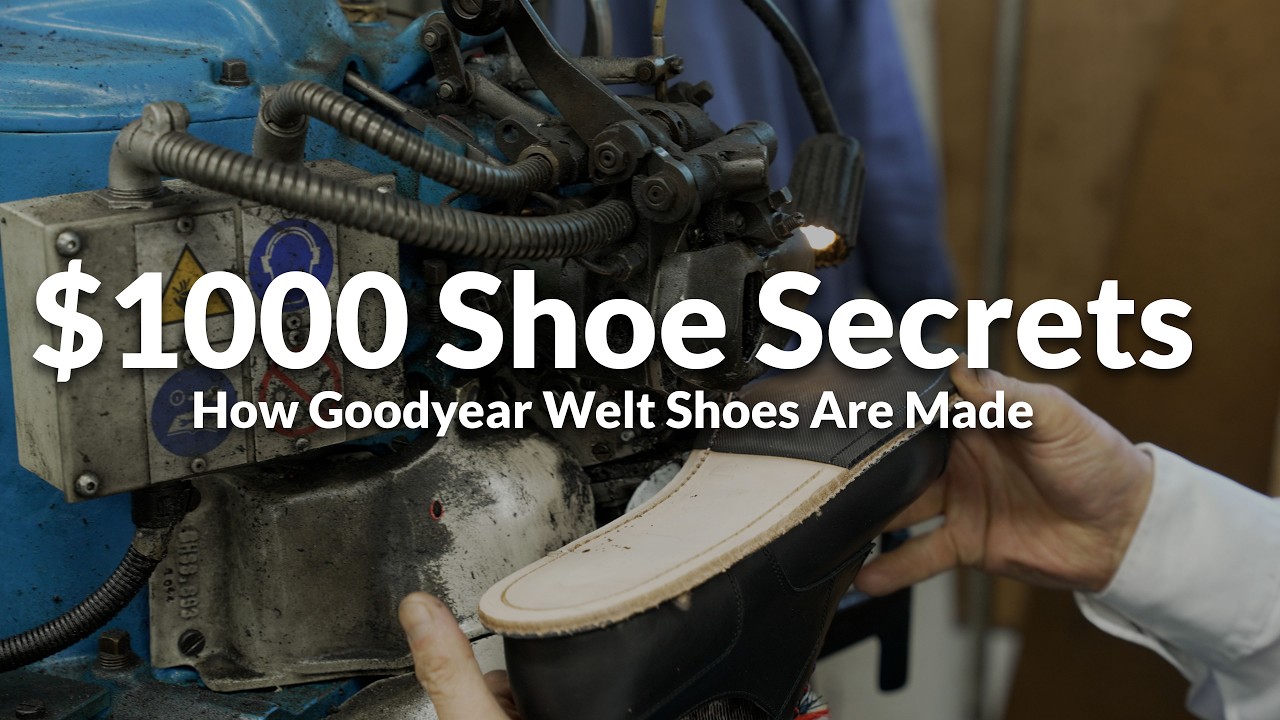 How Goodyear Welted Shoes Are Made in a 140-year old Austrian Company