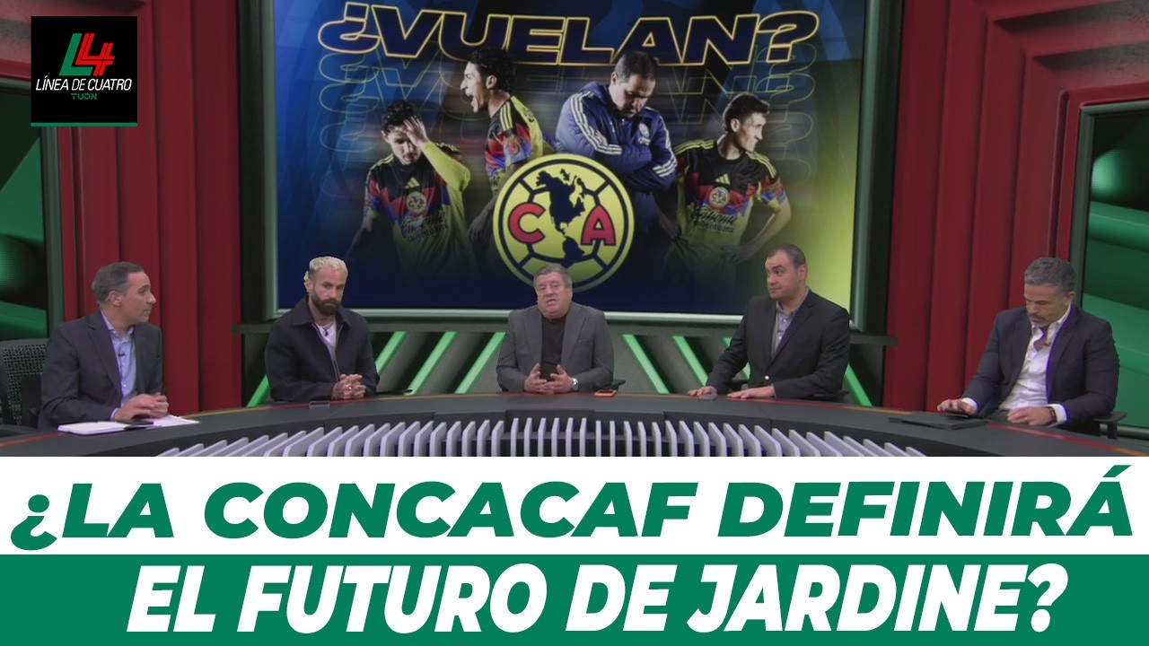 LÍNEA DE 4 | El Debut del América en la Concachampions y el futuro de Jardine I TUDN