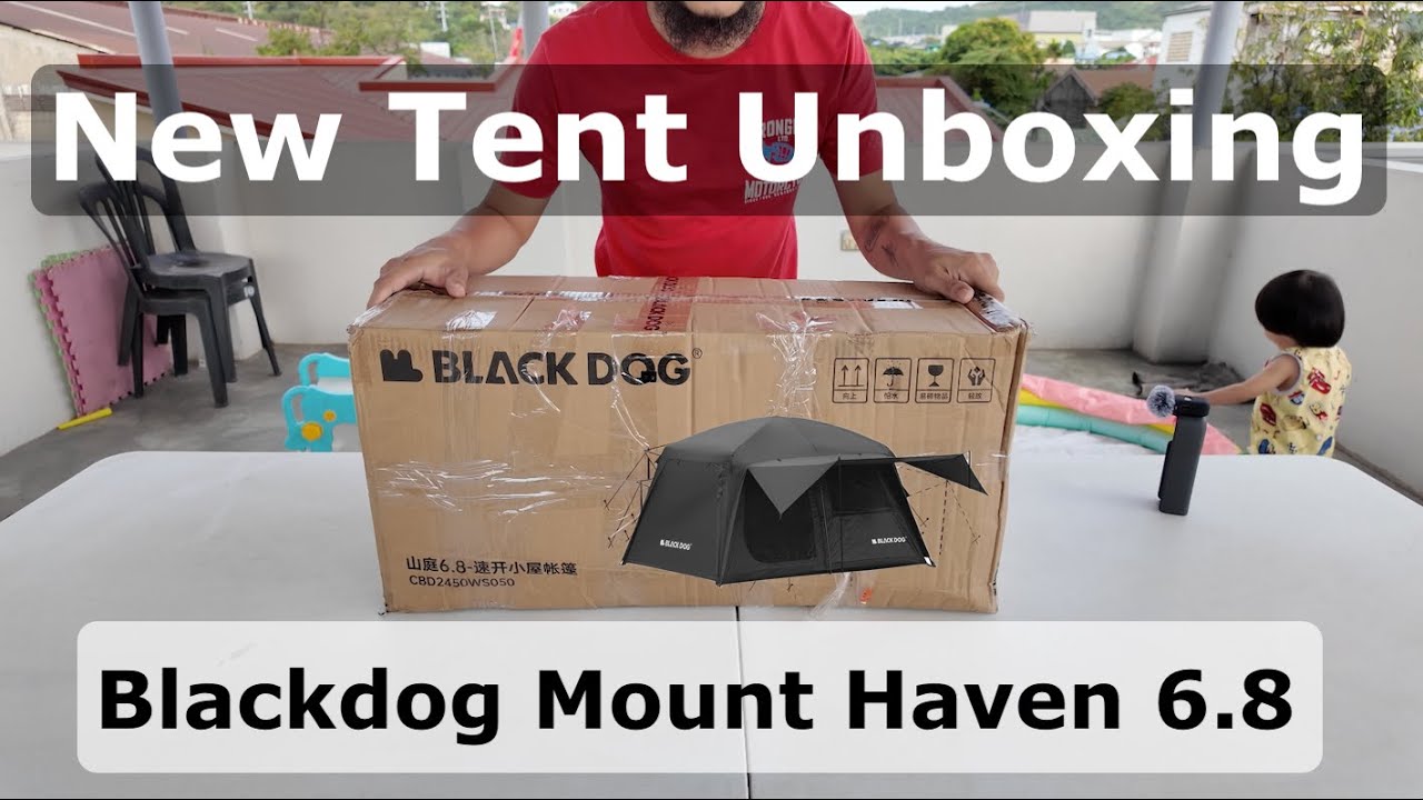 Unboxing: Blackdog Shanting (Mount Haven) 6.8 Tent