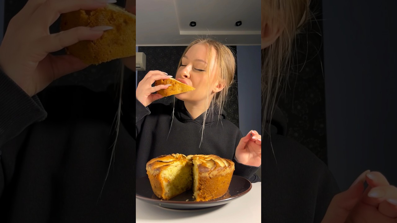 ЕЕ ВЕЛИЧЕСТВО - ШАРЛОТКА✨ #shortvideo #рецепты #подпишись #шарлотка