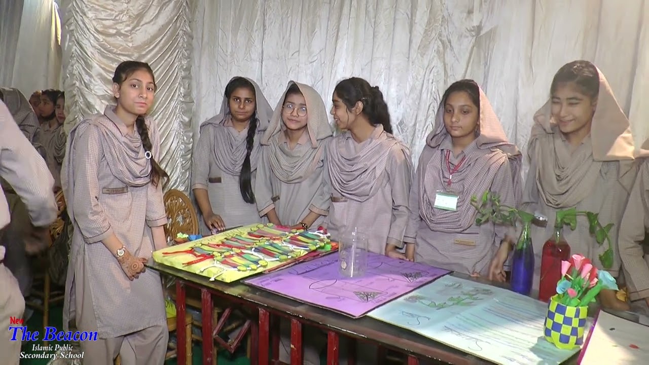 Science and Arts Exhibition 2024 at New The Beacon Islamic Public Secondary School