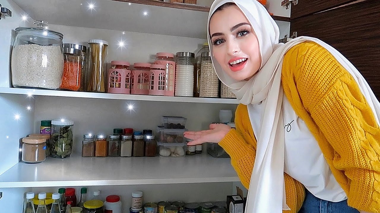 نظمت و رتبت مطبخي !! النتيجة😍😲
