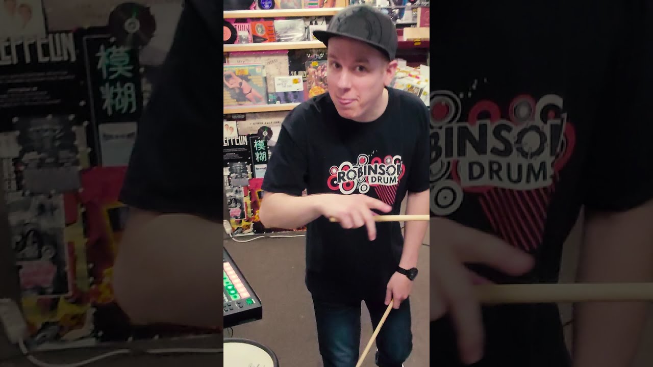 Robinson Drums - Happy Hardcore (Live @ The Record Hustler)