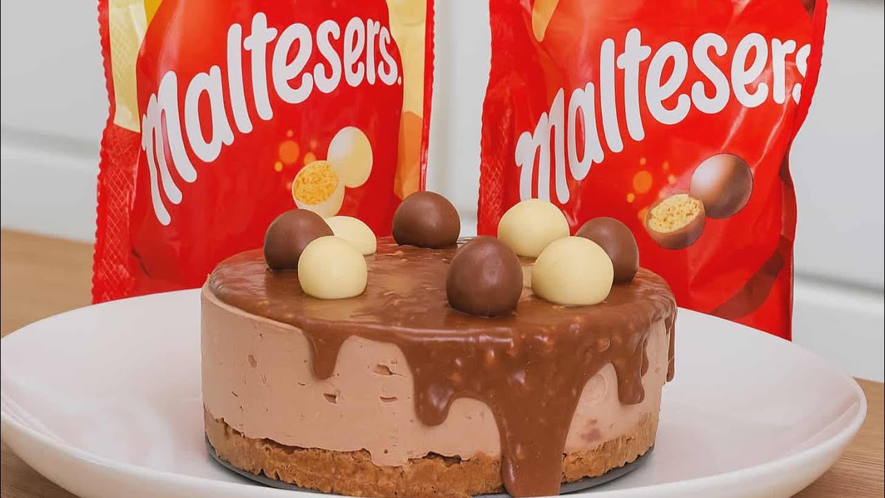 Easy Maltesers cheesecake 