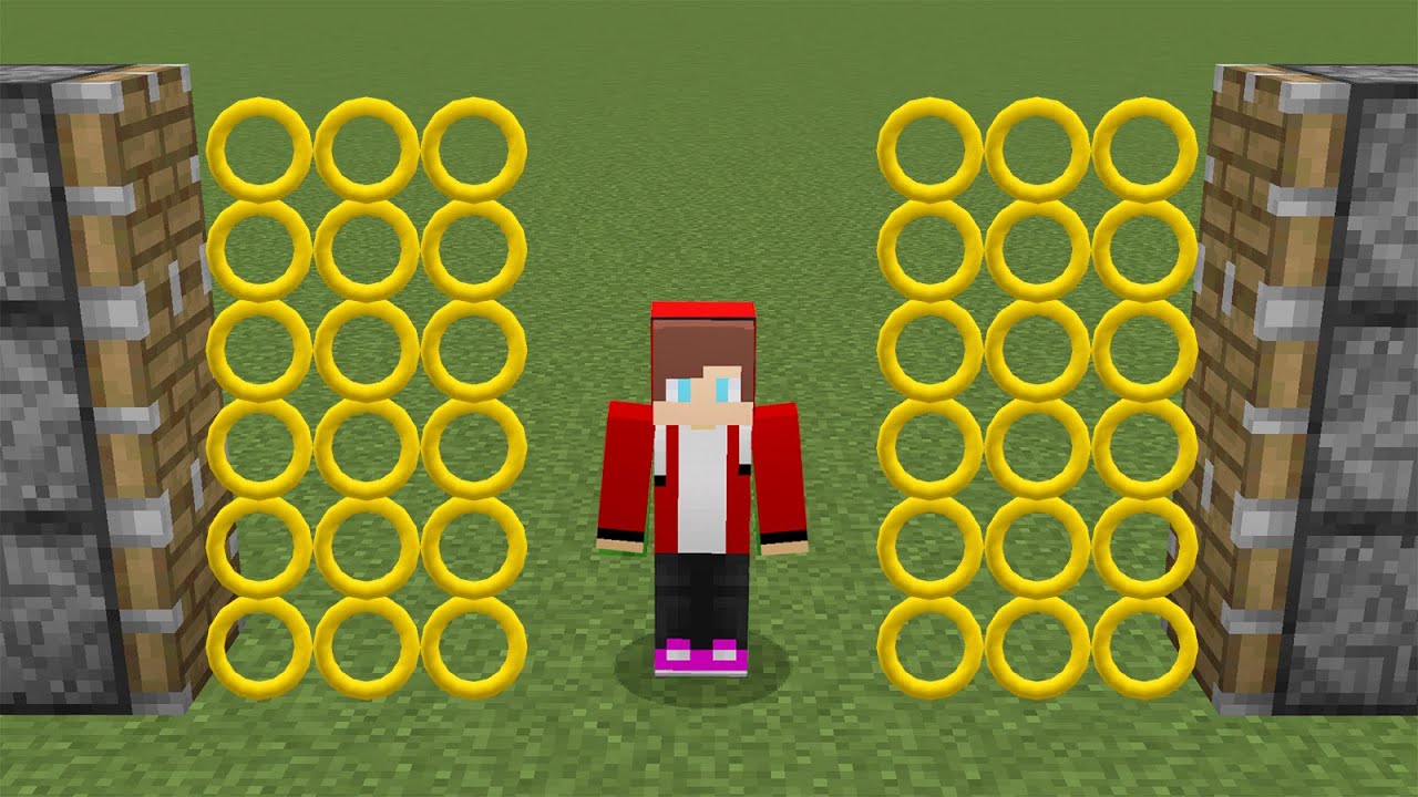 What if Maizen JJ + Rings in minecraft Cakeman HyperCow Mikey