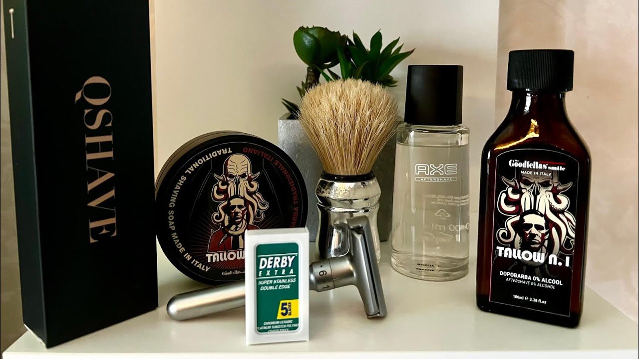 Derby Extra , Qshave , Tallow N.1…..meglio tallowato o vegetale 🤔?!