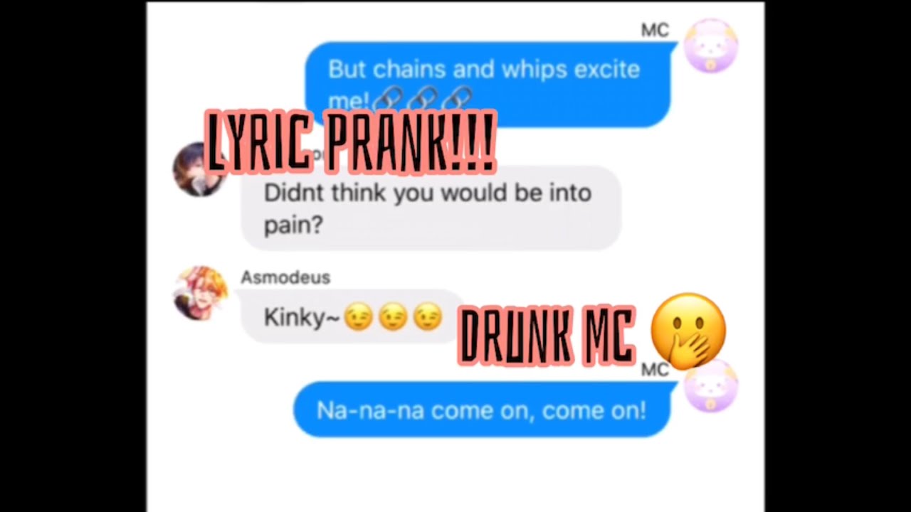 Obey Me!-S&M Lyric Prank