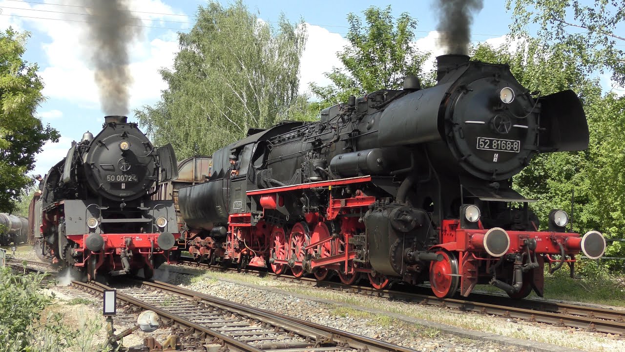 Symphony of steam trains (4K)