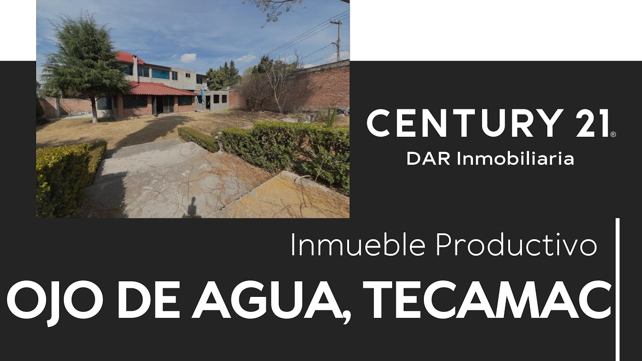 Inmueble Comercial en Venta en  Ojo de Agua | Espacio con Grandes Ventanales y Jardín para Negocio