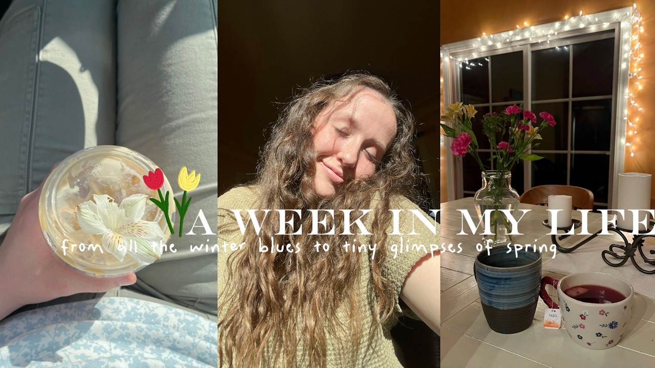 soaking in the small bits of spring