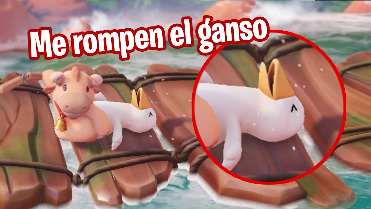 Me rompen el ganso en Party Animals 🎉🥳🥳🎉🐰🐄🐺🐥