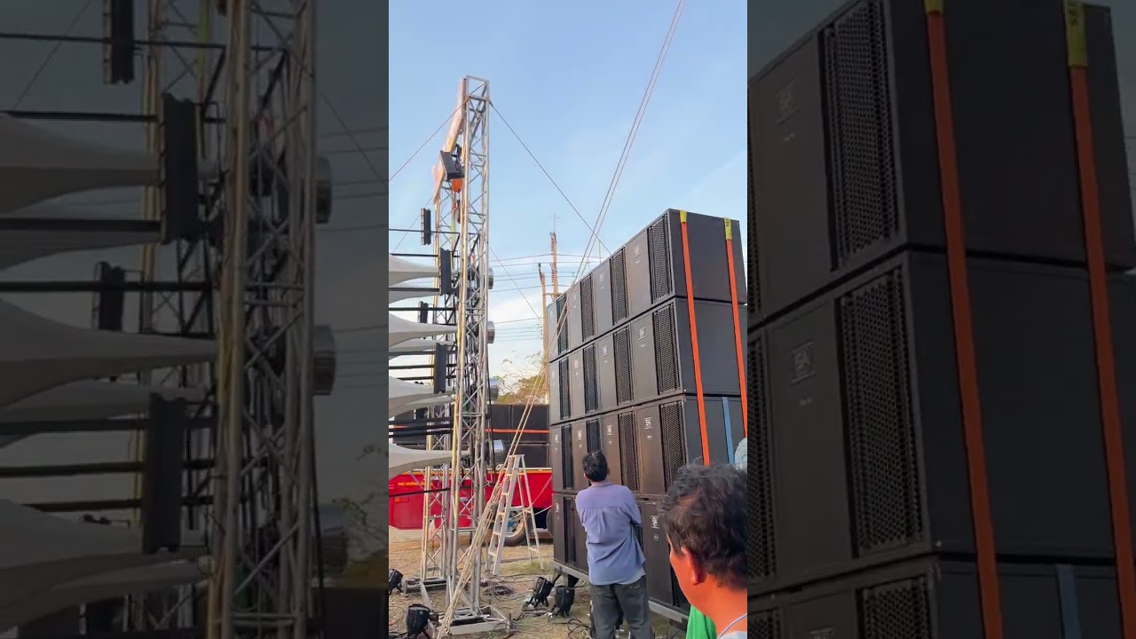 สุดใจ ชน ตาเอ็ม เบส32ดอก #เครื่องเสียงกลางแจ้ง #หนังกลางแปลง #dj #soundsystem 