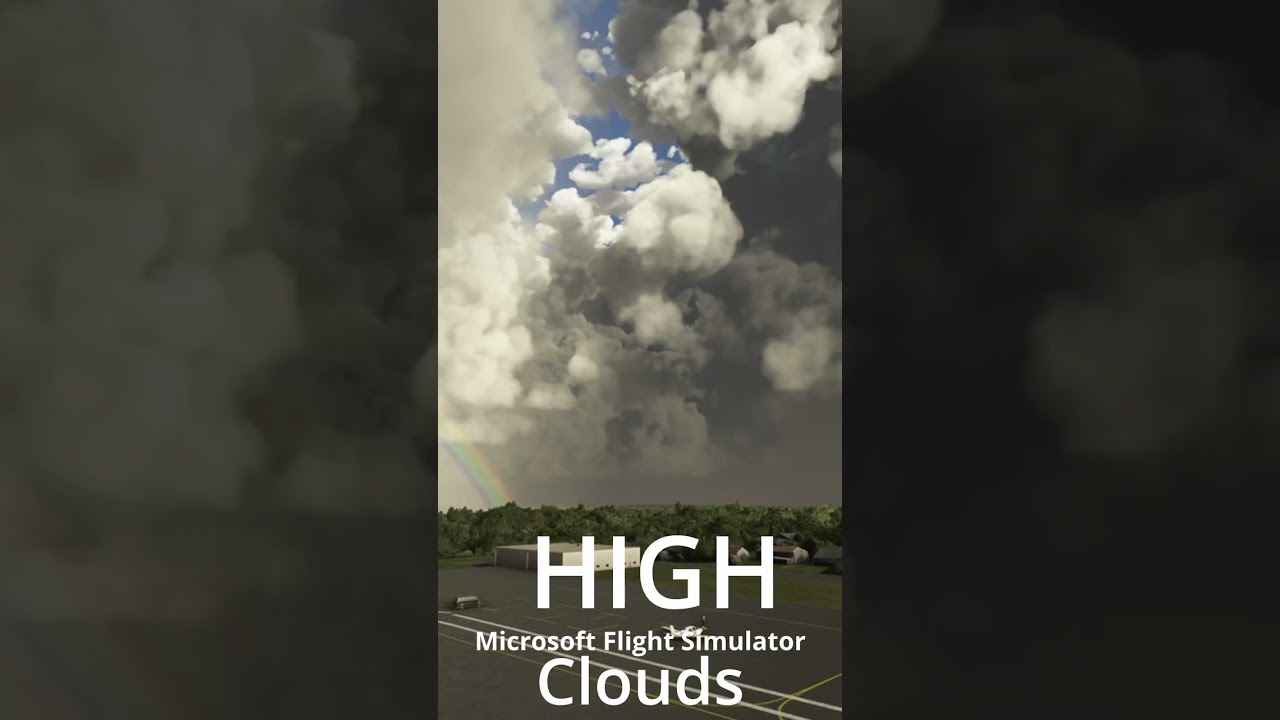 Microsoft Flight Simulator - STORM Cloud Setting Comparison - Low to Ultra
