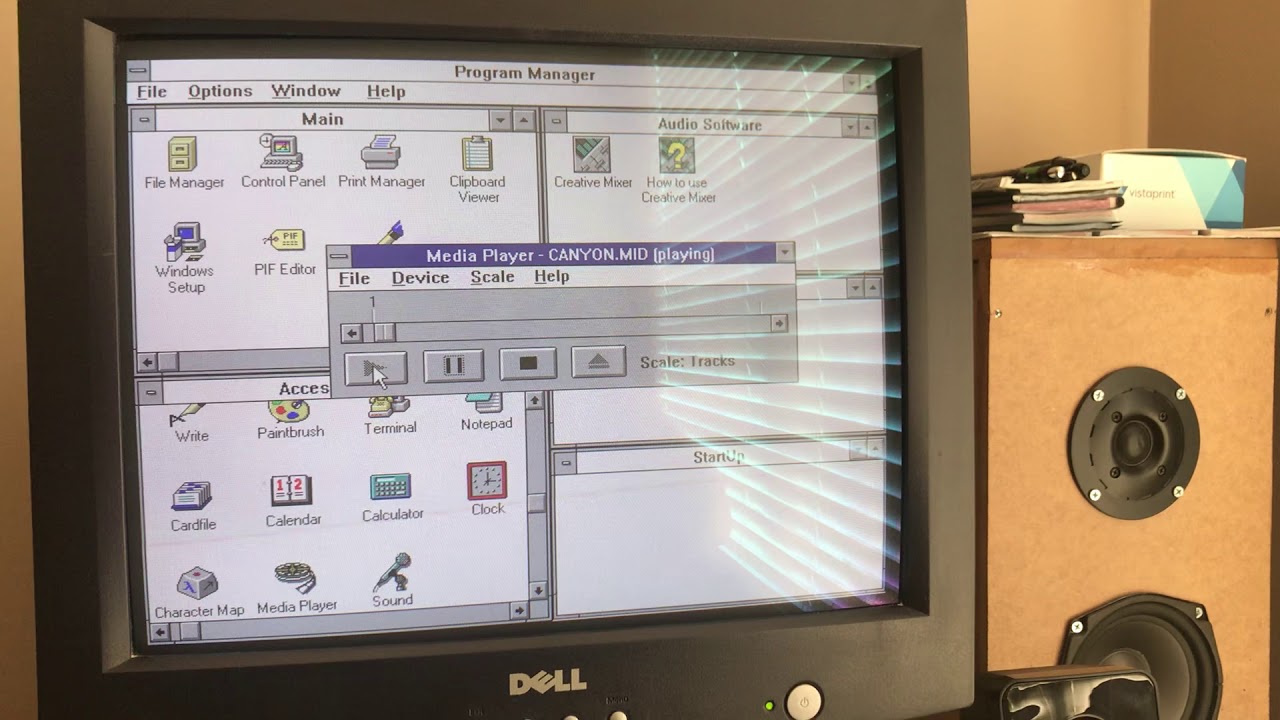 Compaq Deskpro 386s Teaser Sound Test CANYON.MID