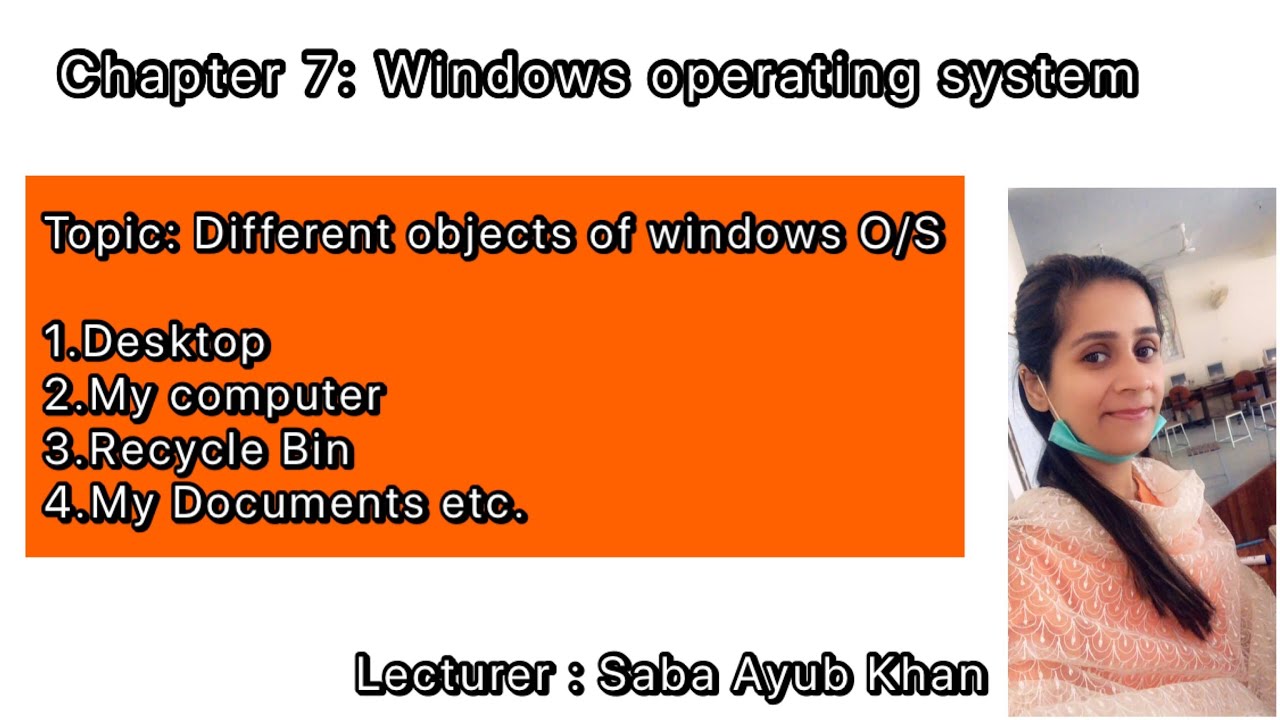ICS part 1 || Chapter 7 || windows objects