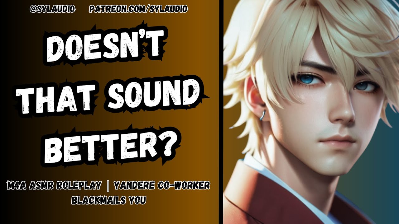 [M4A] Yandere Co-Worker Blackmails You [SFW] [Yandere] [ASMR Roleplay]