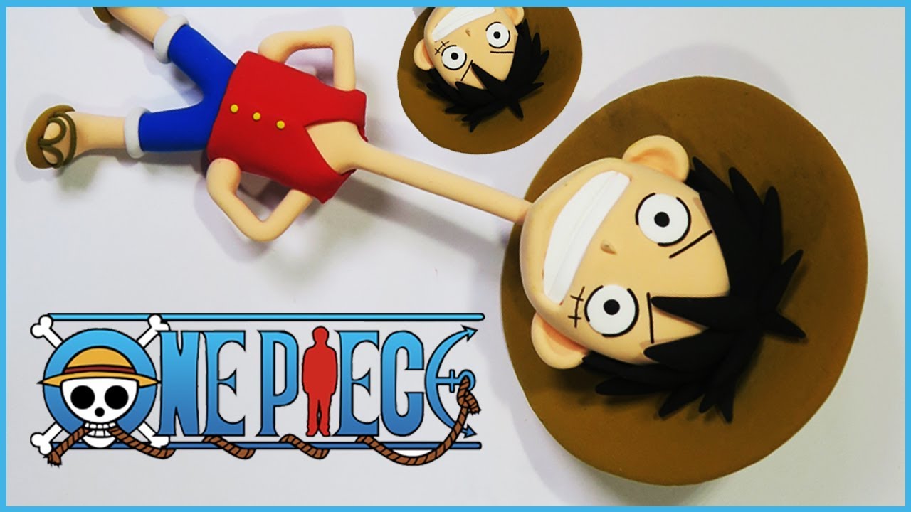 ONEPIECE/ Making neck-extending Monkey D. Luffy/Air dry clay tutorial