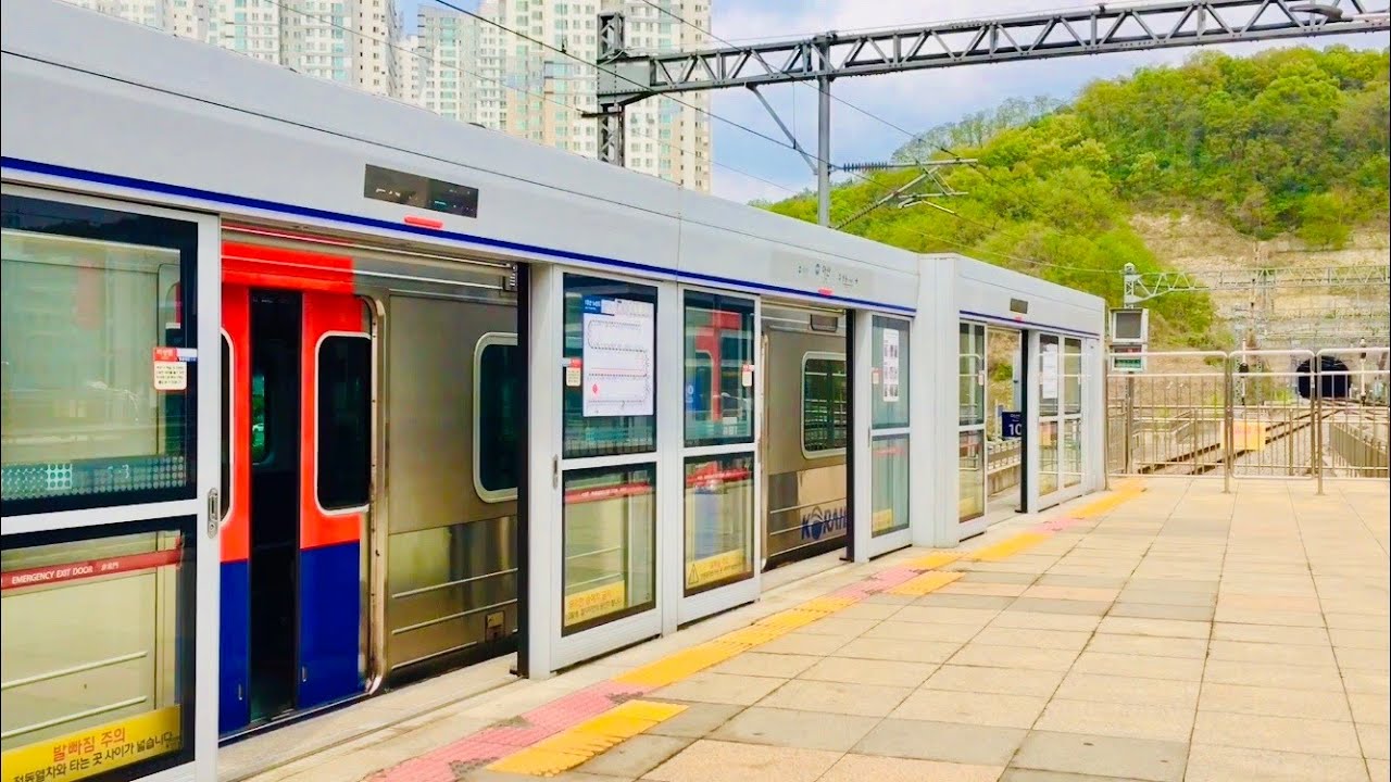 1호선 아산역의 전동차,기차들 / Asan station trains