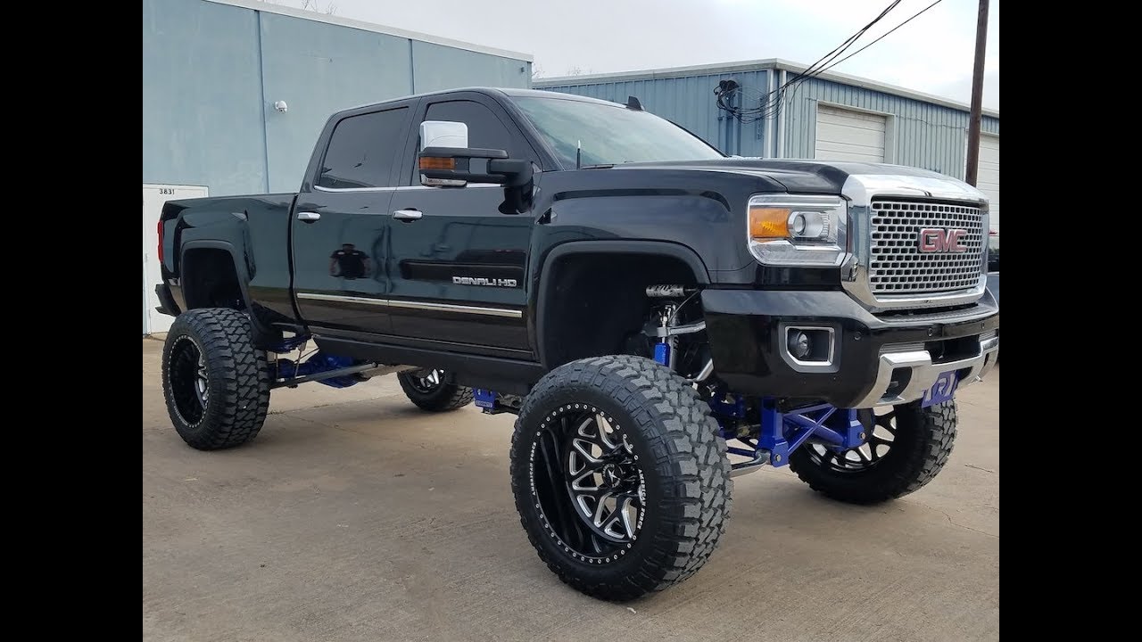 Denali 2500 Hd, Cognito 12" Lift Kit, 40s Fury Tires, Prismatic Powders, Illusion Blueberry, Super