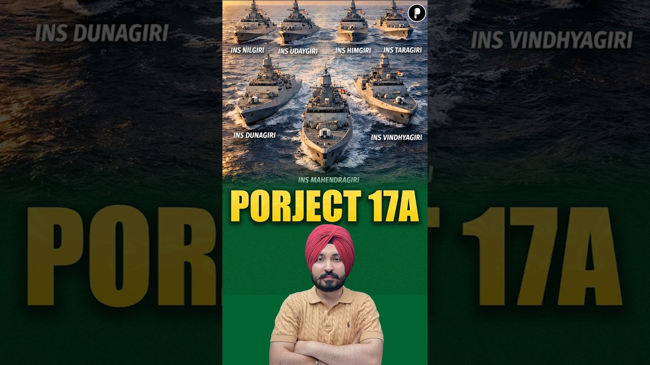 Project 17A Stealth Frigates Explained | INS Nilgiri to Mahendragiri | Indian Navy Current Affairs