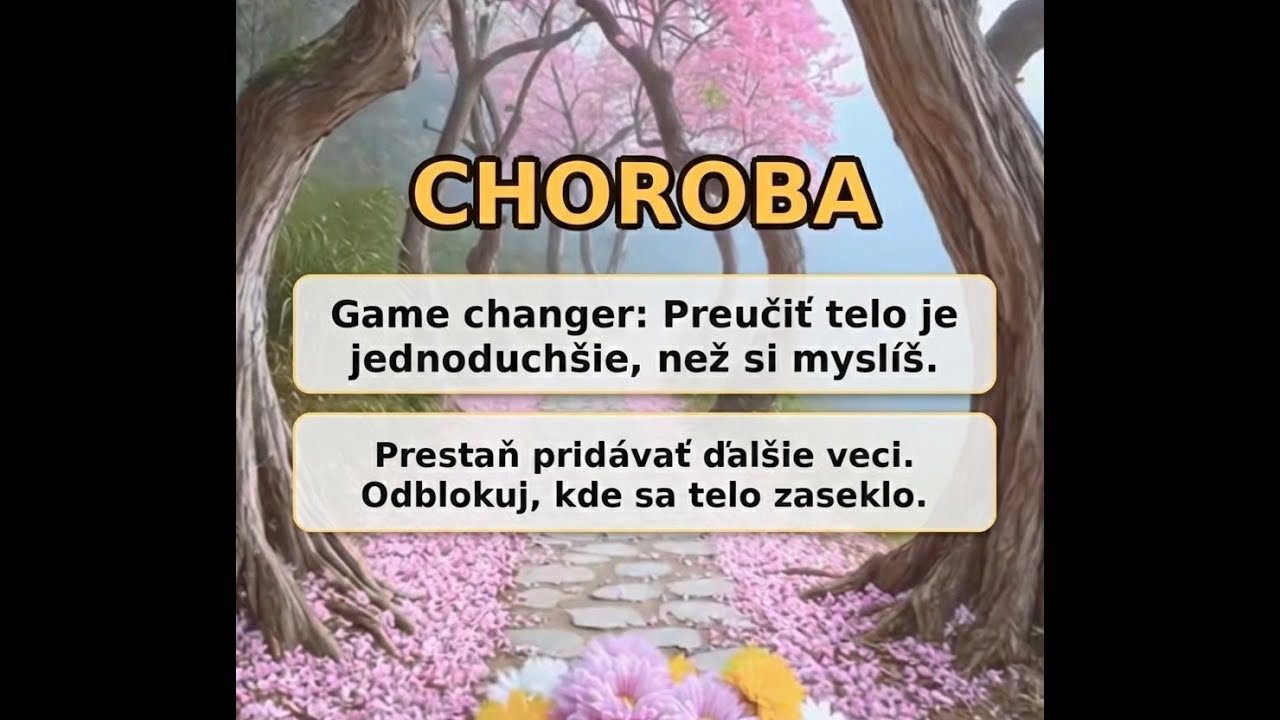 Najväčší gamechanger liečby ochorení. Nemusíte už pridávať ďalšie veci a dodržiavať toľko protokolov
