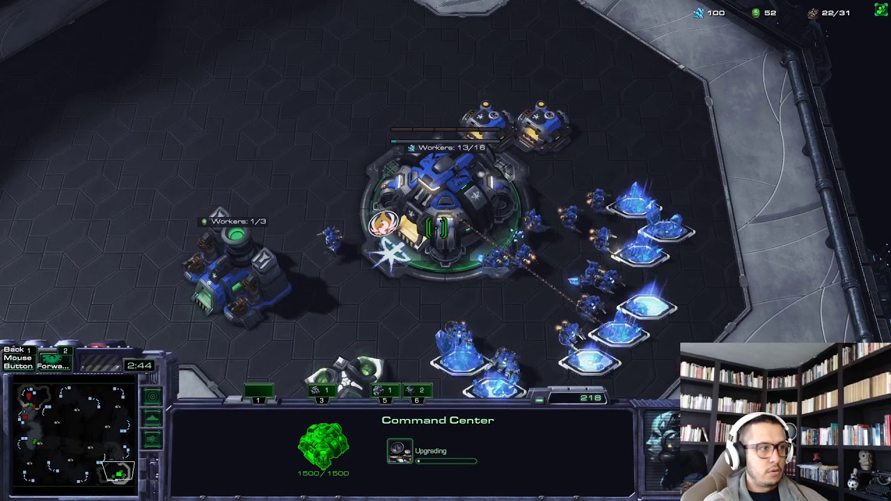 trolleando a un master terran