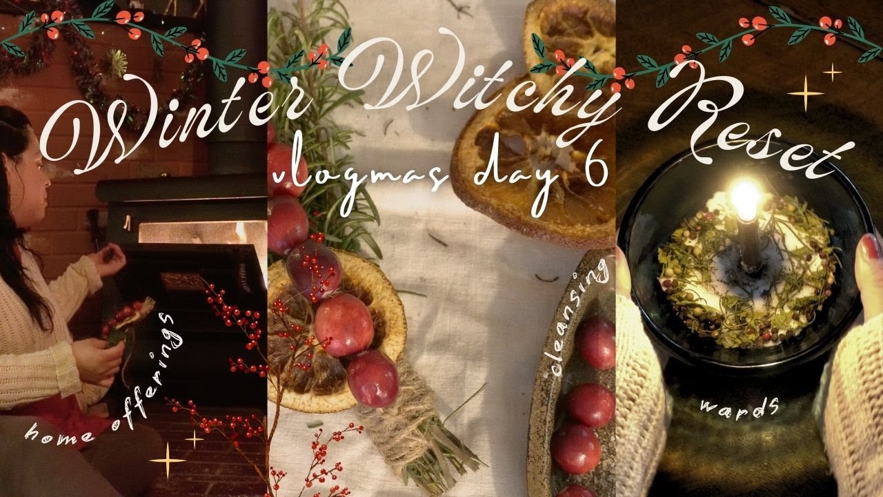 Winter Home Reset ✨ Deep Clean + Spiritual Cleansing Rituals for a Cozy Winter Home | Vlogmas Day 6