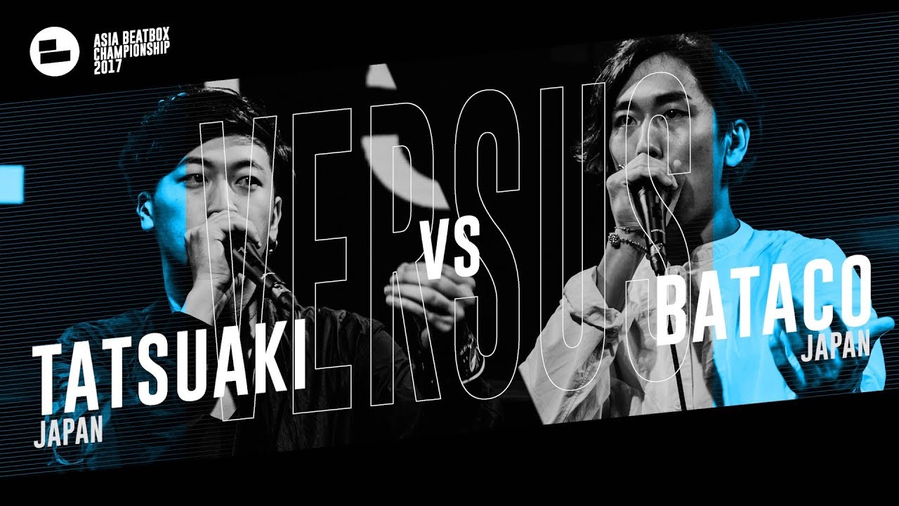 Tatsuaki (JPN) vs Bataco (JPN)｜Asia Beatbox Championship 2017  FINAL Solo Beatbox Battle