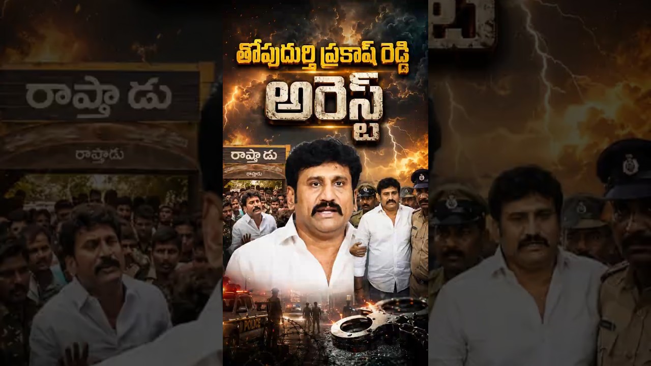 తోపుదుర్తి ప్రకాష్ రెడ్డి అరెస్ట్#Anantapur #TopudurthiPrakashReddy #GorantlaMadhav #MSRaju #tdp