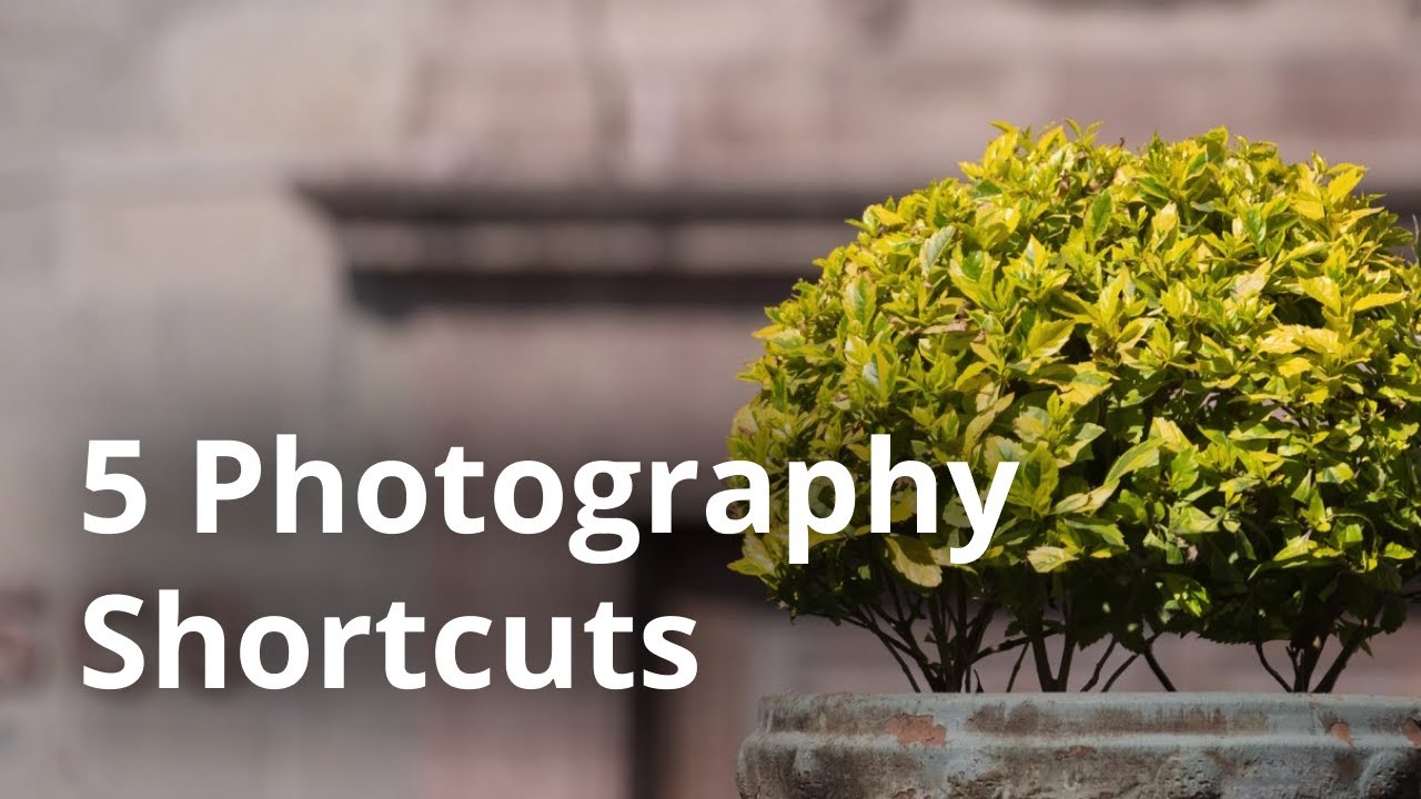 5 Simple Shortcuts For Stunning Photos