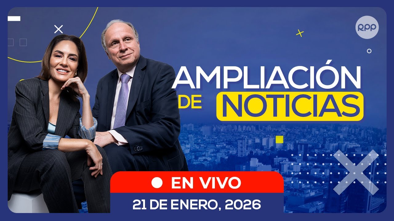 🎙️🗞️#ENVIVO 🔴 AMPLIACIÓN DE NOTICIAS CON MÁVILA HUERTAS Y FERNANDO CARVALLO (21/01/26) #ADNRPP