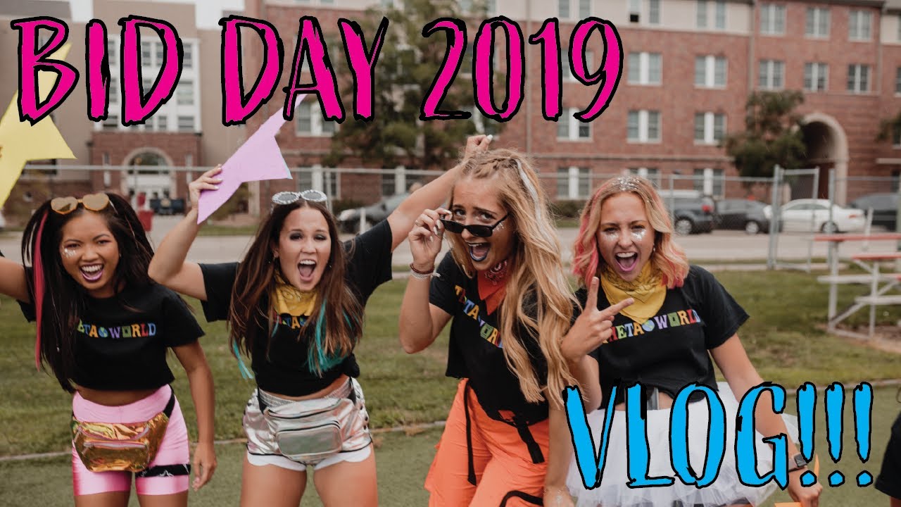 **UNL Kappa Alpha Theta Bid Day Vlog**